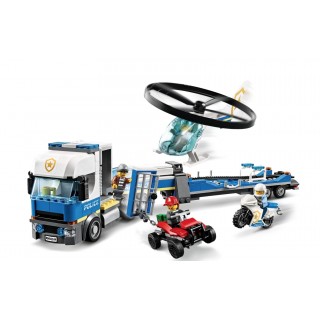 Конструктор Lego City 60244 Перевозка полицейского вертолета